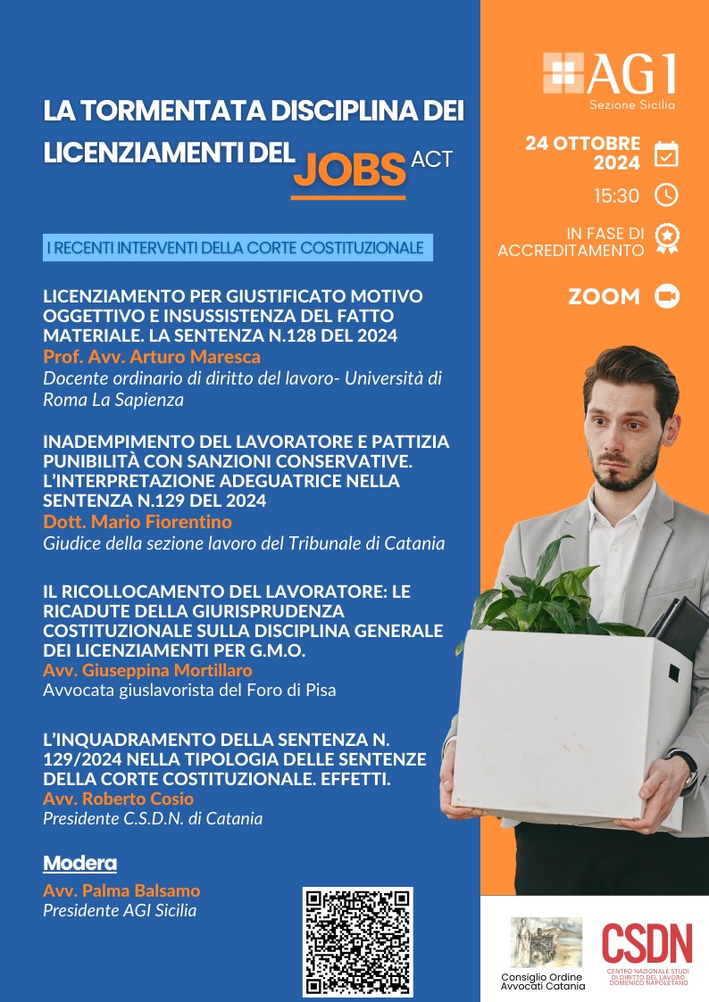 La tormentata disciplina dei licenziamenti del Jobs Act